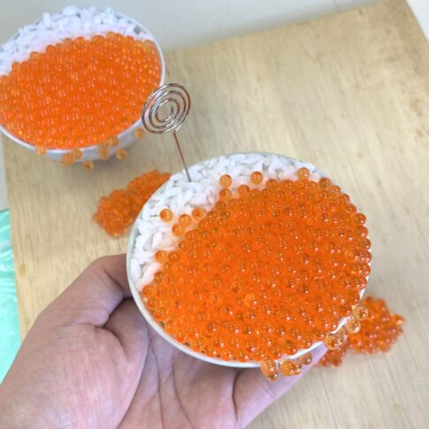 食品サンプル いくら丼