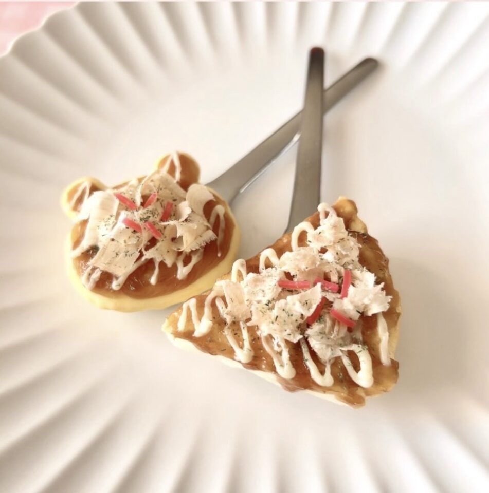 食品サンプル お好み焼き