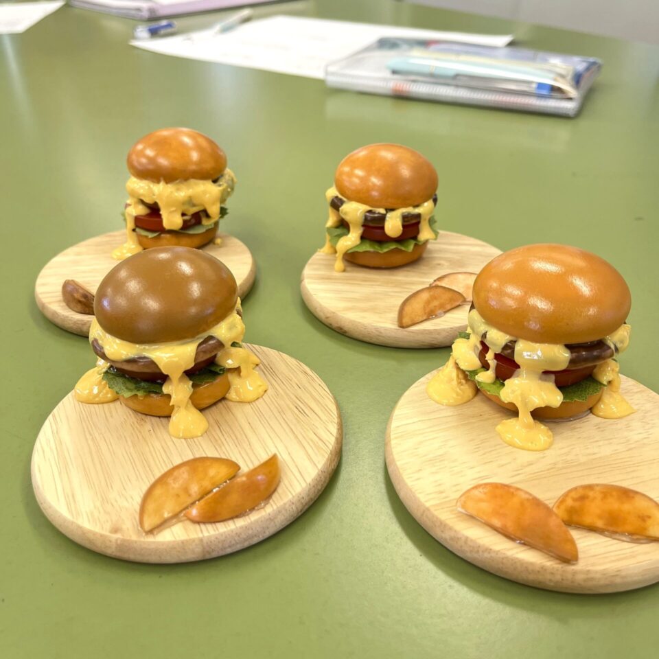 食品サンプル　ハンバーガー