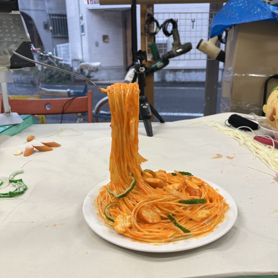 食品サンプル ナポリタン