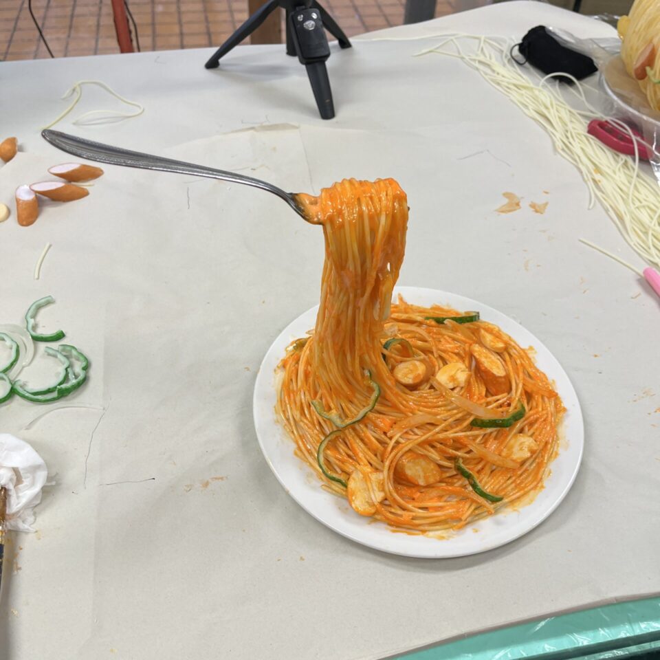 食品サンプル ナポリタン