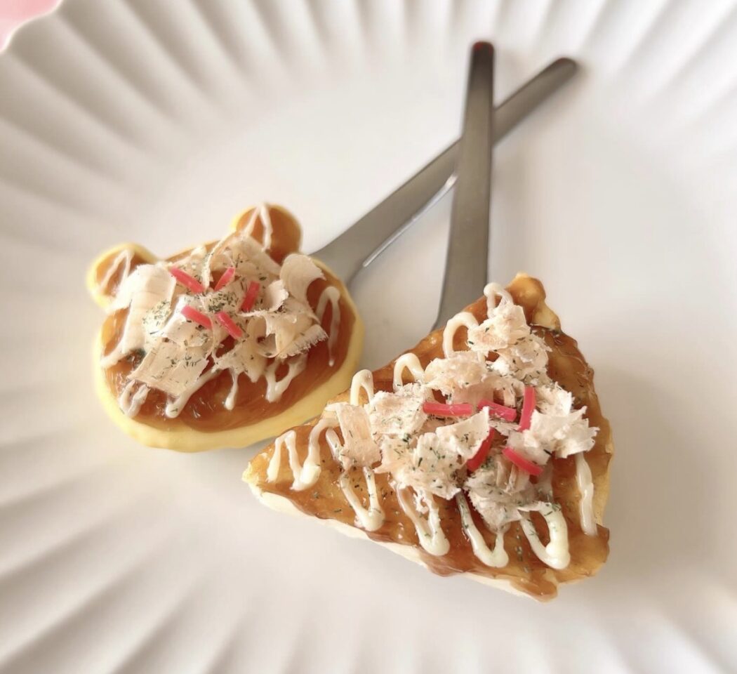 食品サンプル お好み焼き