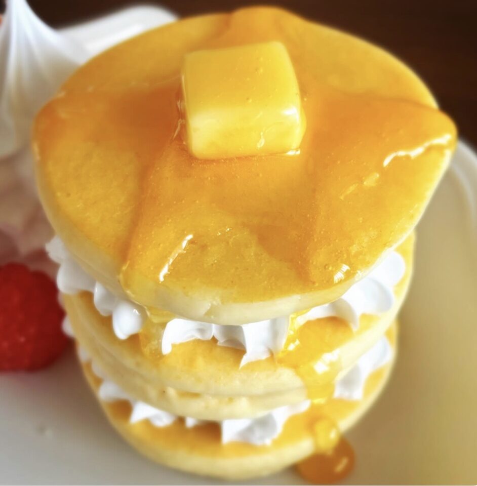 食品サンプル　パンケーキ