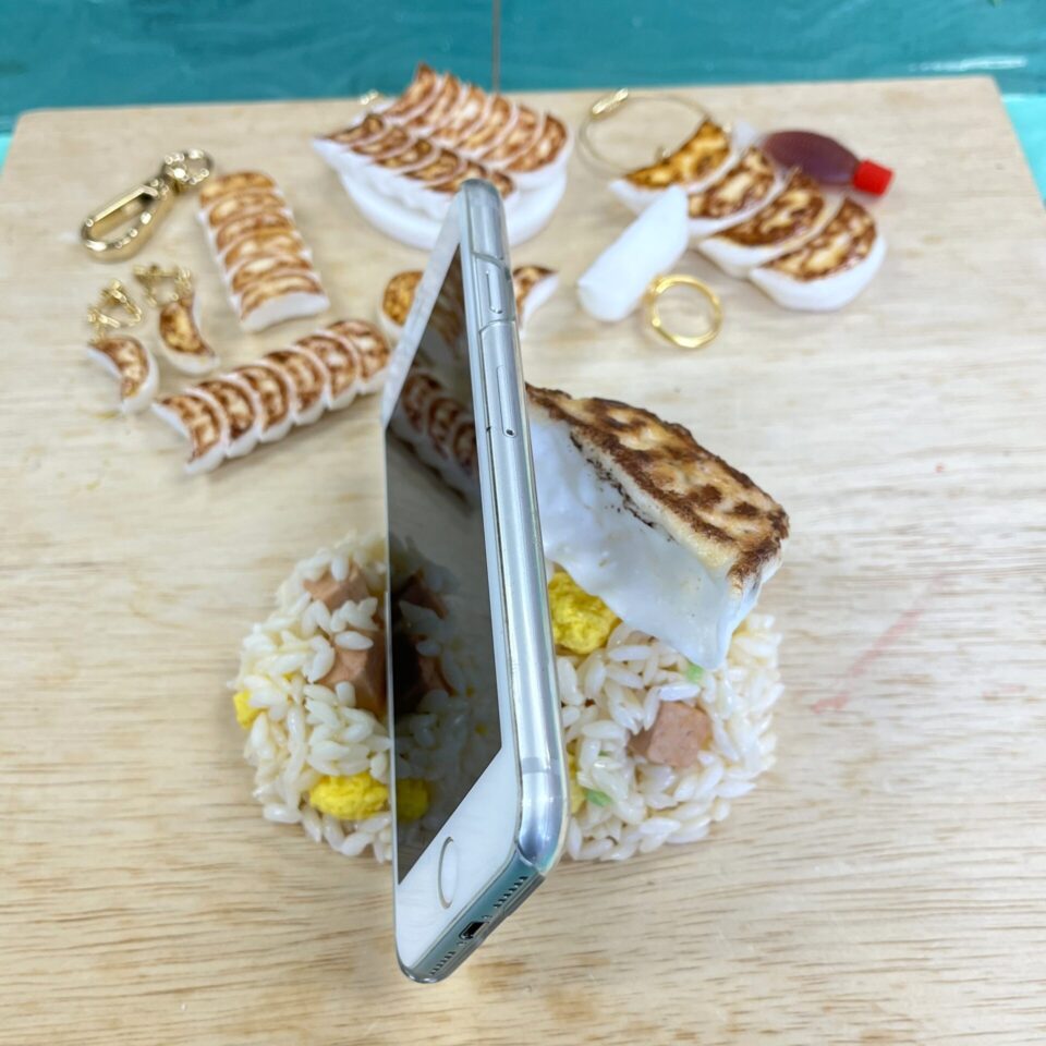 食品サンプル スマホスタンド