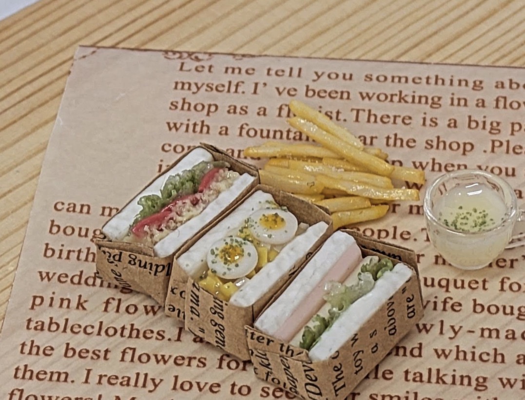 食品サンプル　ミニチュア